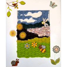Children's Weaving Kit - Garden  