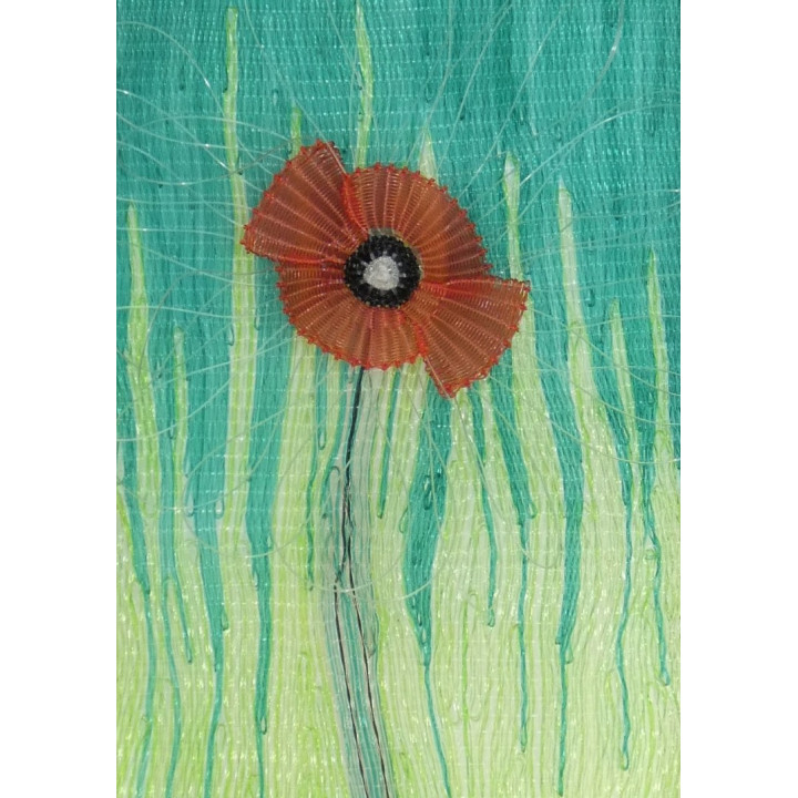 Greeting card - Mono poppy