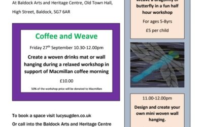 Weaving workshops in Hertfordshire