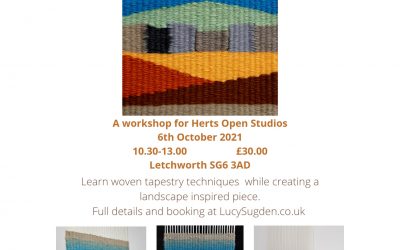 Taste of Tapestry, a workshop for Herts Open Studios