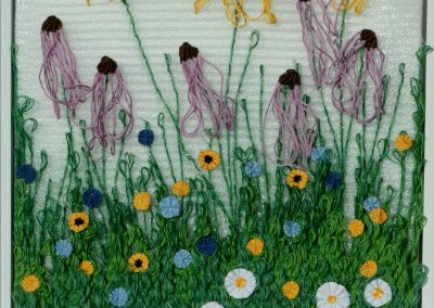Pollinators Paradise Woven Tapestry Lucy Sugden