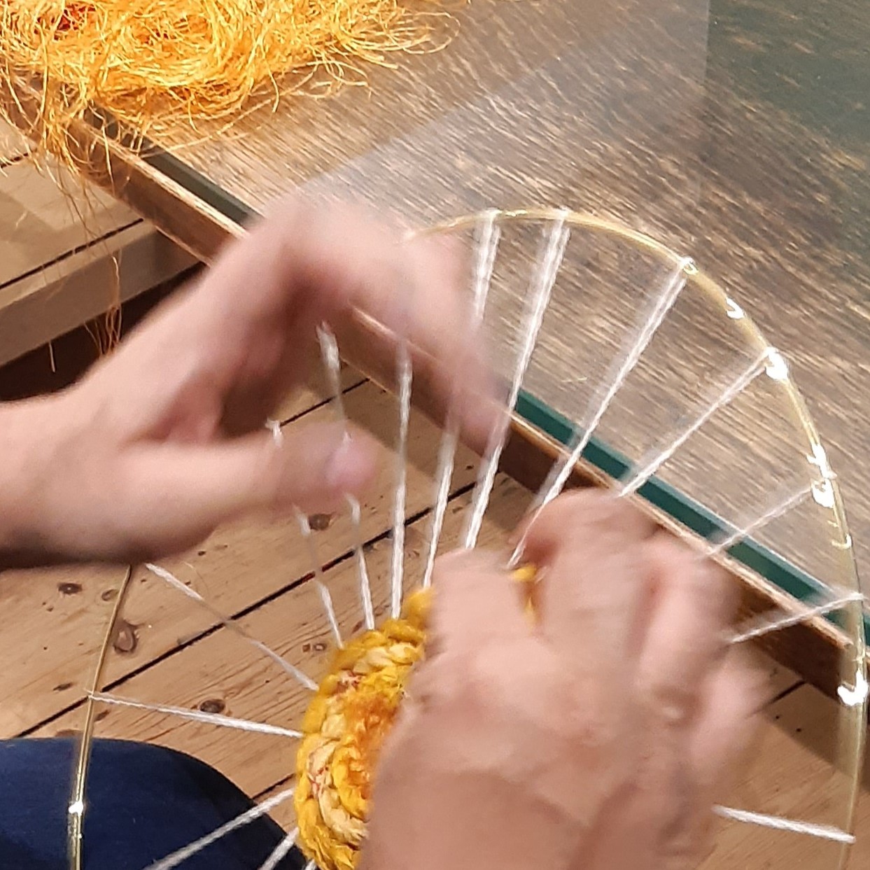 Lucy Sugden Weave and Wine Broadway Gallery Dec 24 w